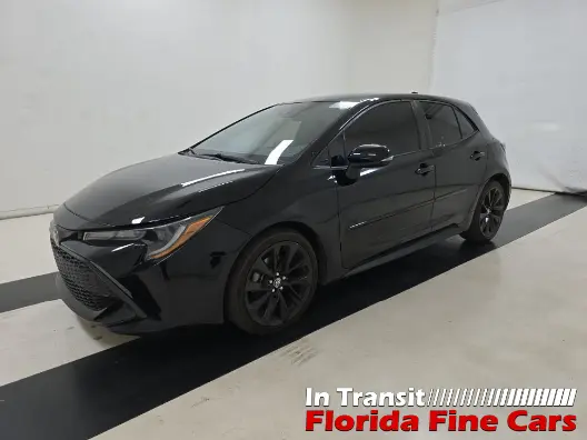 Florida Fine Cars - Used TOYOTA COROLLA HATCHBACK 2021 MARGATE SE NIGHTSHADE