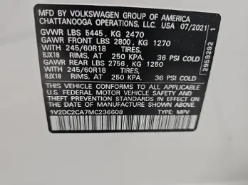 Florida Fine Cars - Used VOLKSWAGEN ATLAS CROSS SPORT 2021 WEST PALM 2.0T SE