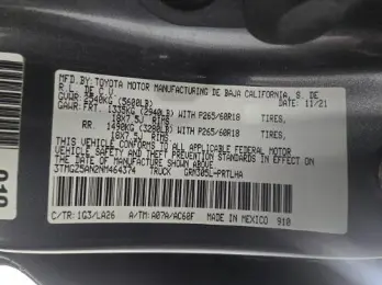 Florida Fine Cars - Used TOYOTA TACOMA 4WD 2022 WEST PALM LIMITED