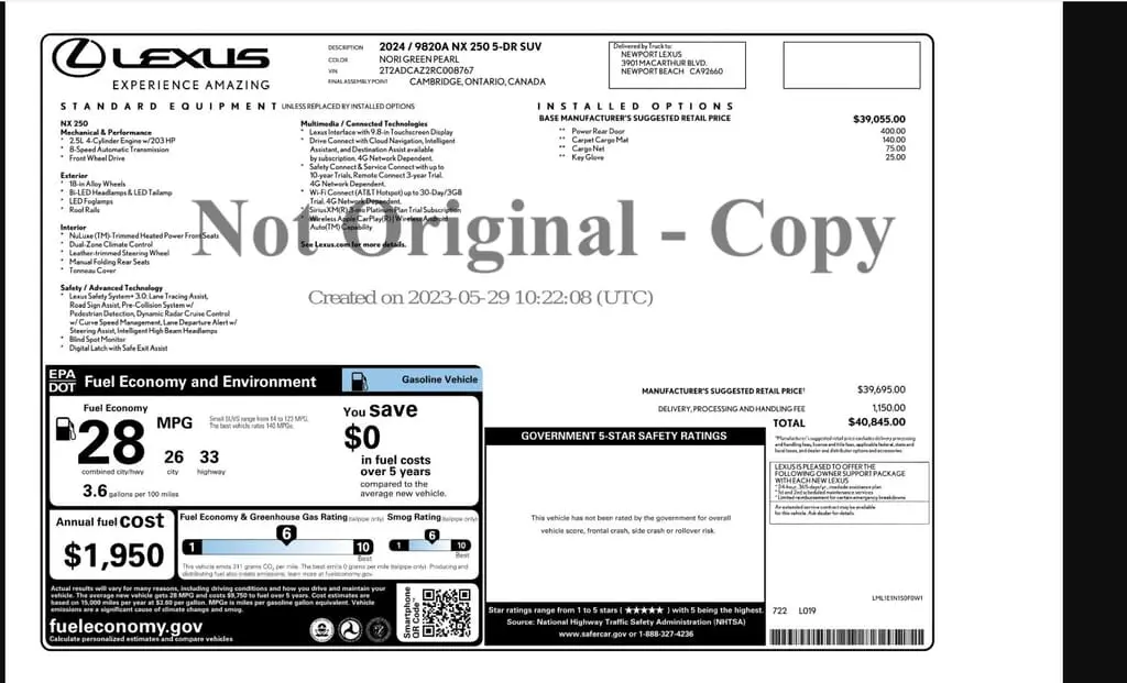 Florida Fine Cars - Used LEXUS NX 2024 MIAMI NX 250