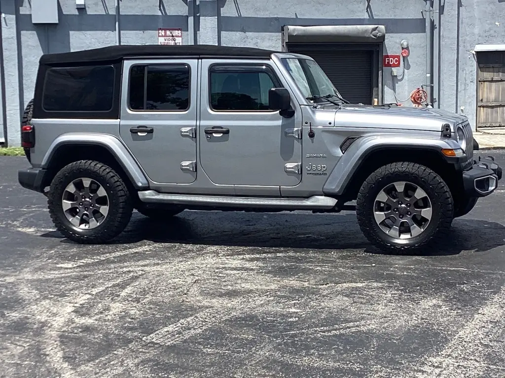 Florida Fine Cars - Used JEEP WRANGLER UNLIMITED 2018 MIAMI SAHARA