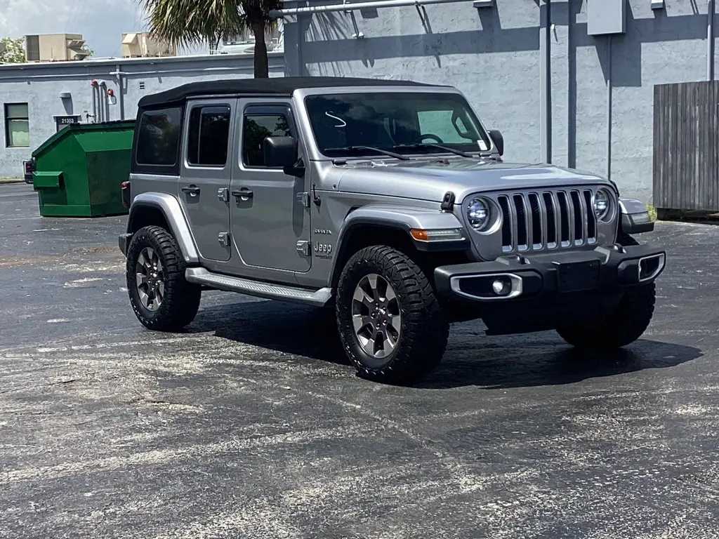 Florida Fine Cars - Used JEEP WRANGLER UNLIMITED 2018 MIAMI SAHARA