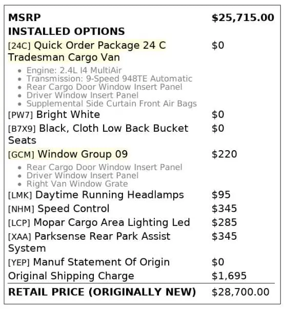 Florida Fine Cars - Used RAM PROMASTER CITY 2021 MARGATE TRADESMAN