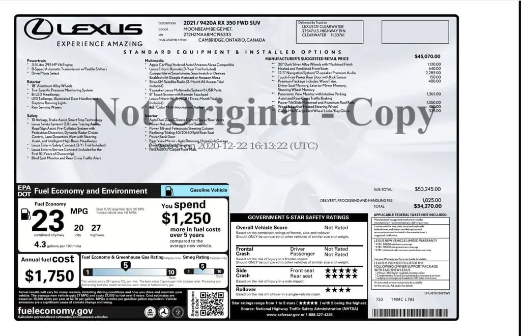 Florida Fine Cars - Used LEXUS RX 2021 MIAMI RX 350