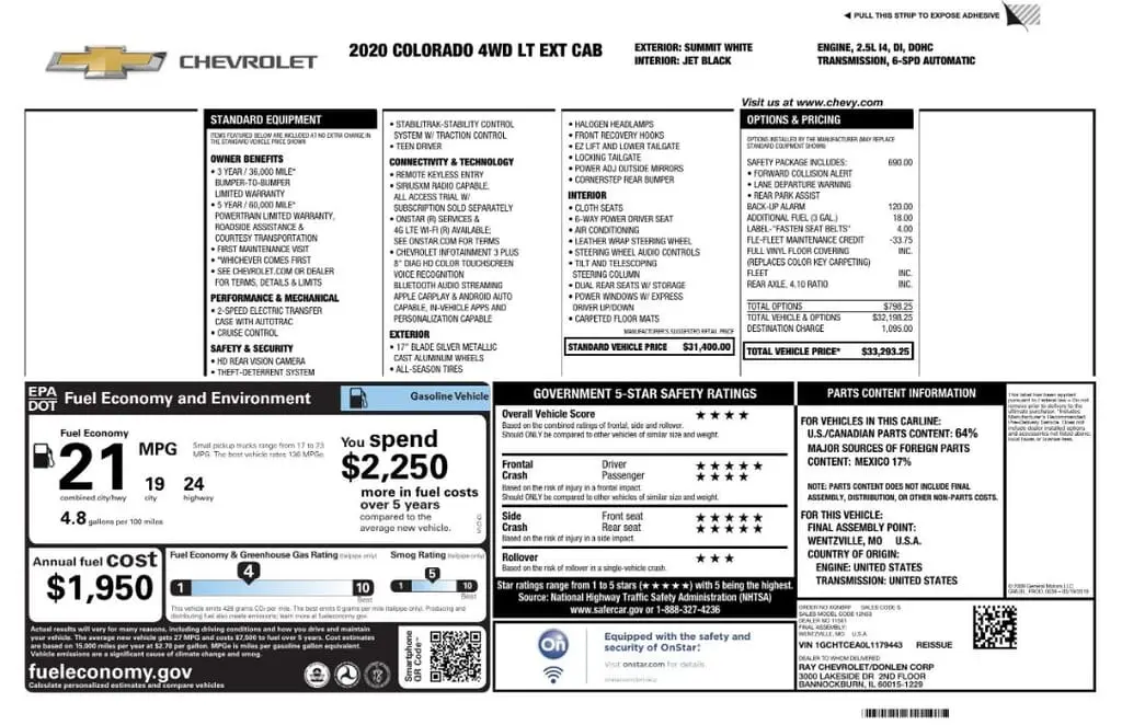 Florida Fine Cars - Used CHEVROLET COLORADO 2020 MARGATE 4WD LT
