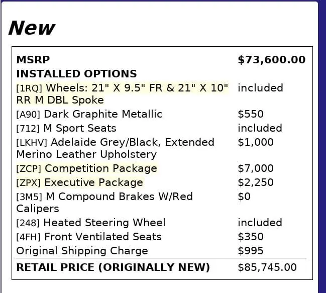Florida Fine Cars - Used BMW X4 M 2022 WEST PALM COMPETITION