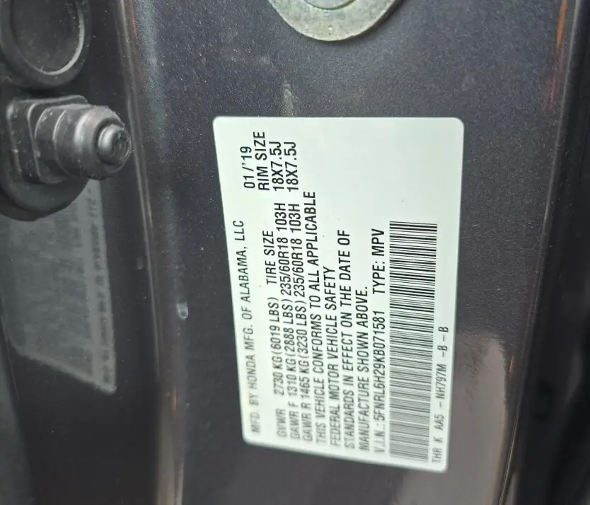 Florida Fine Cars - Used HONDA ODYSSEY 2019 ORLANDO LX