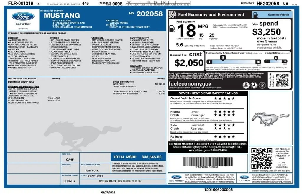 Florida Fine Cars - Used FORD MUSTANG 2017 WEST PALM GT