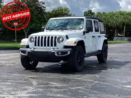 Florida Fine Cars - Used JEEP WRANGLER-4XE 2023 MIAMI SAHARA