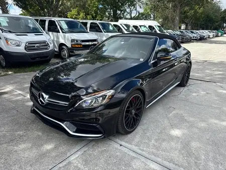 Florida Fine Cars - Used MERCEDES-BENZ C-CLASS 2018 WEST PALM AMG C 63 S