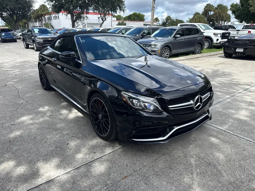 Florida Fine Cars - Used MERCEDES-BENZ C-CLASS 2018 WEST PALM AMG C 63 S