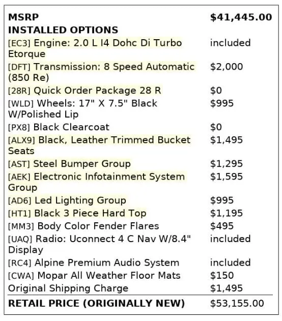 Florida Fine Cars - Used JEEP WRANGLER UNLIMITED 2018 MARGATE RUBICON