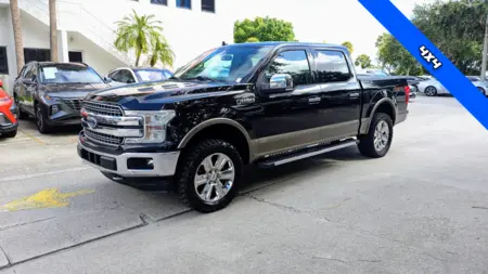 Florida Fine Cars - Used FORD F-150 2018 WEST PALM LARIAT