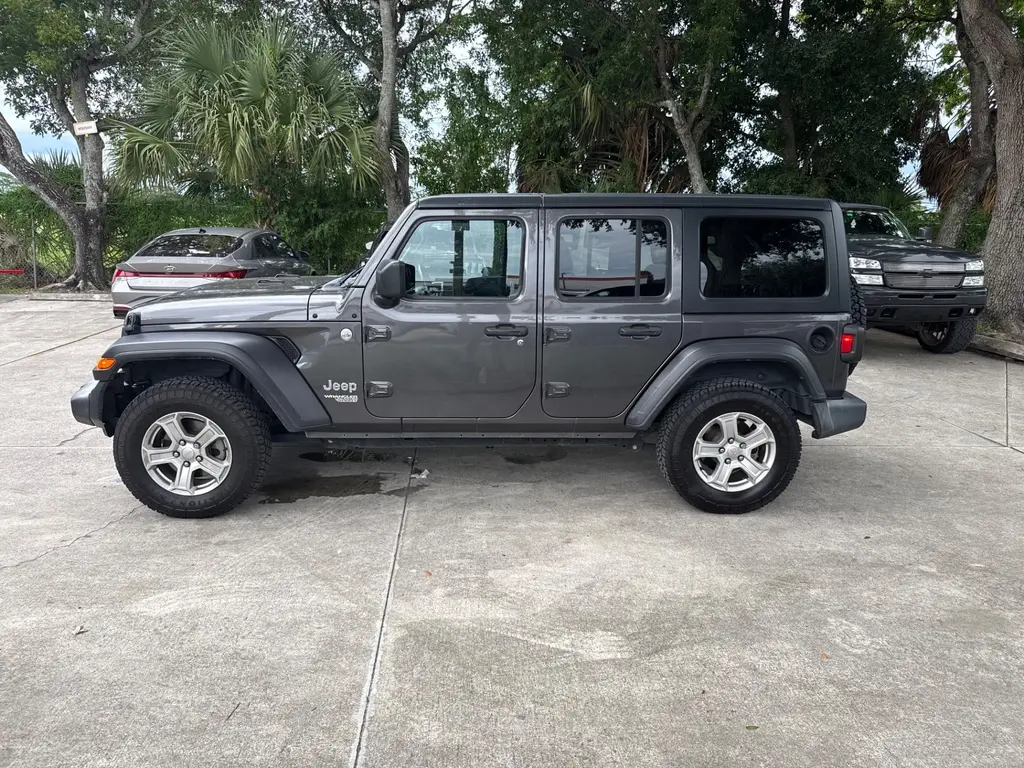 Florida Fine Cars - Used JEEP WRANGLER UNLIMITED 2020 WEST PALM SPORT S