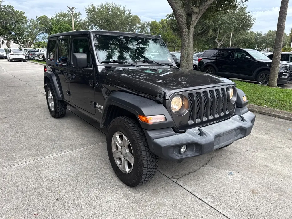 Florida Fine Cars - Used JEEP WRANGLER UNLIMITED 2020 WEST PALM SPORT S