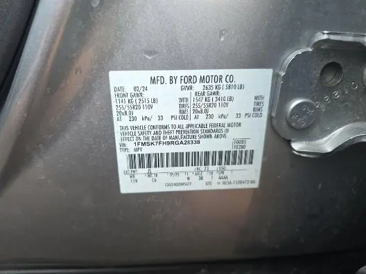 Florida Fine Cars - Used FORD EXPLORER 2024 ORLANDO LIMITED