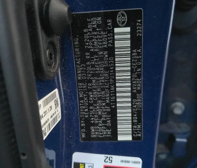 Florida Fine Cars - Used TOYOTA CAMRY 2023 MIAMI SE