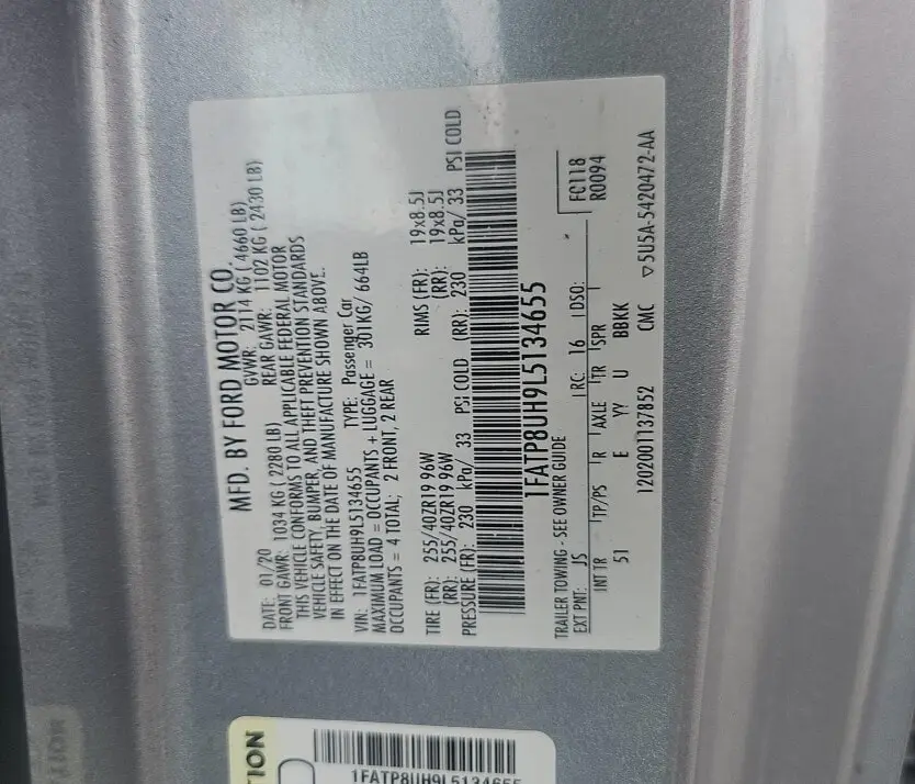 Florida Fine Cars - Used FORD MUSTANG 2020 WEST PALM ECOBOOST