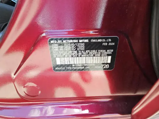 Florida Fine Cars - Used MITSUBISHI MIRAGE 2024 MIAMI ES