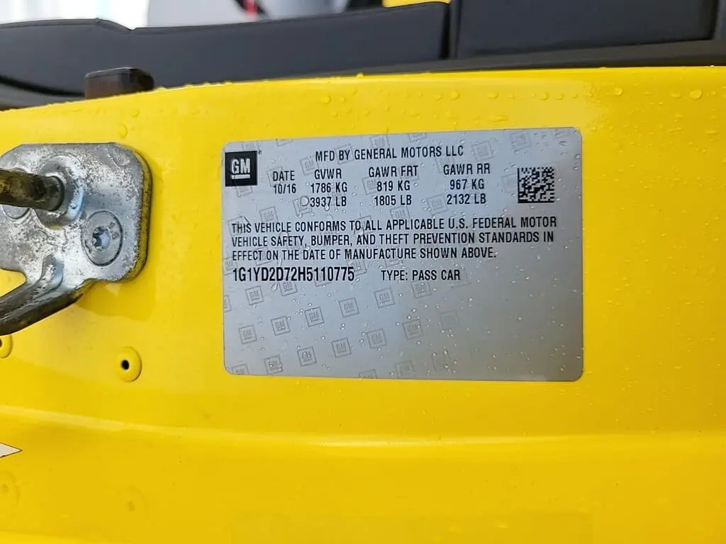 Florida Fine Cars - Used CHEVROLET CORVETTE 2017 MARGATE 2LT