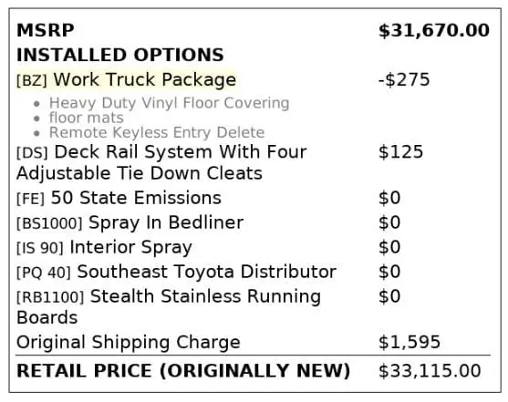 Florida Fine Cars - Used TOYOTA TUNDRA 2WD 2019 MIAMI SR