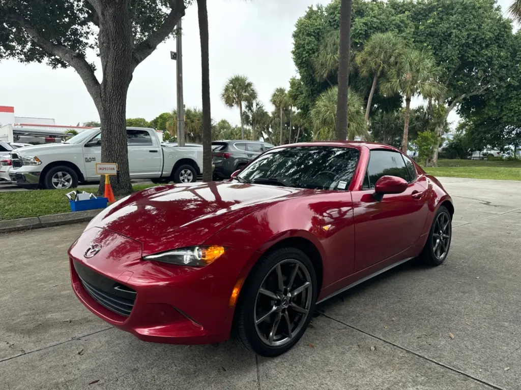 Florida Fine Cars - Used MAZDA MX-5 MIATA RF 2017 WEST PALM GRAND TOURING