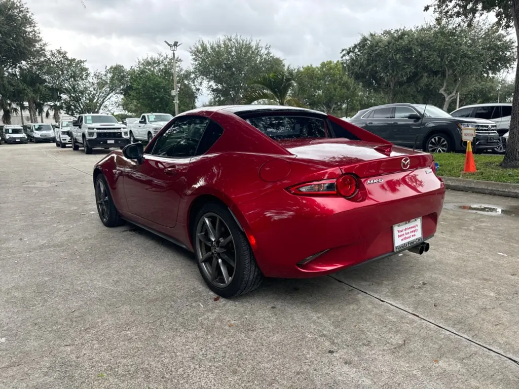 Florida Fine Cars - Used MAZDA MX-5 MIATA RF 2017 WEST PALM GRAND TOURING