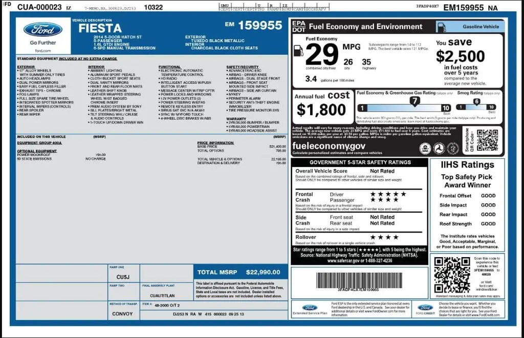 Florida Fine Cars - Used FORD FIESTA 2014 MIAMI ST