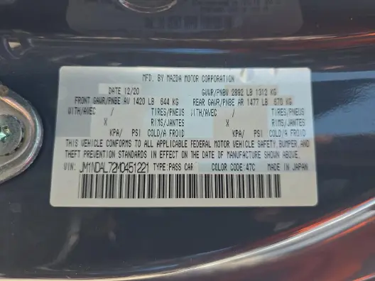 Florida Fine Cars - Used MAZDA MX-5 MIATA RF 2021 MIAMI CLUB