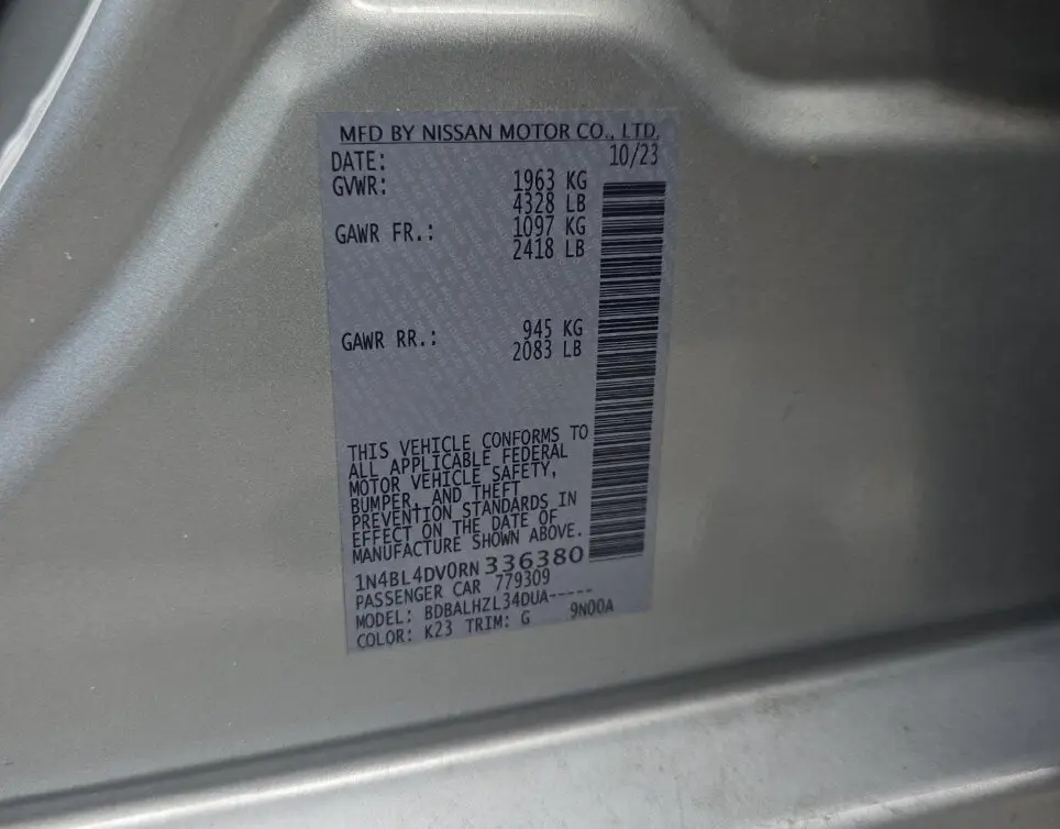 Florida Fine Cars - Used NISSAN ALTIMA 2024 MIAMI 2.5 SV
