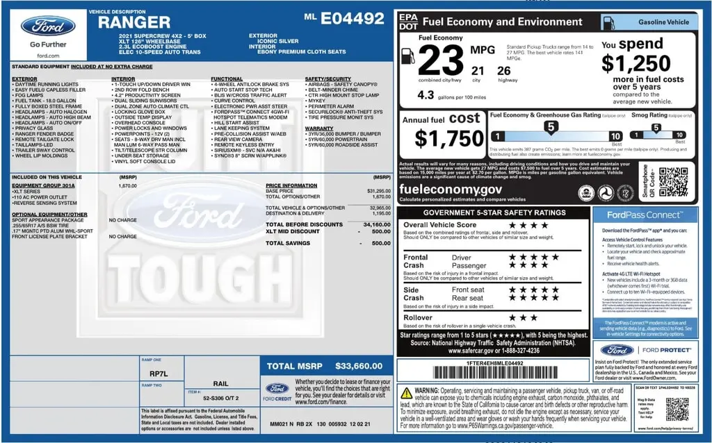 Florida Fine Cars - Used FORD RANGER 2021 ORLANDO XLT