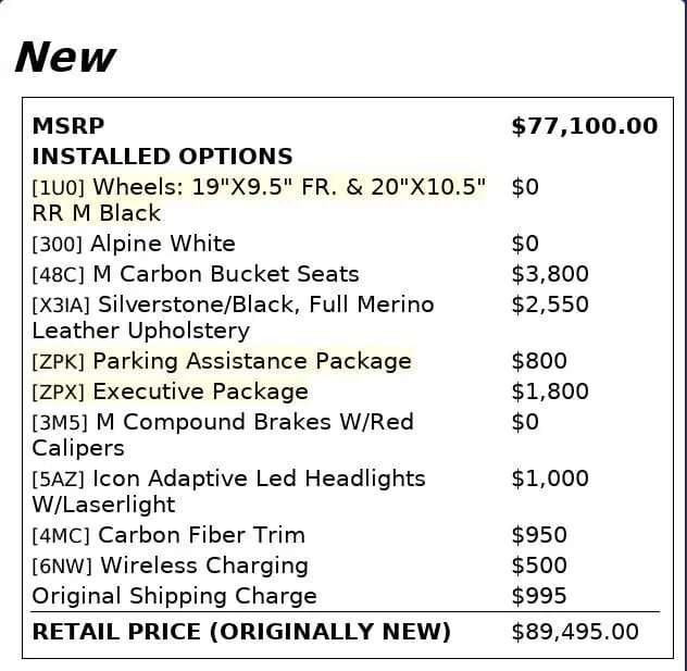 Florida Fine Cars - Used BMW M3 2022 WEST PALM COMPETITION XDRIVE