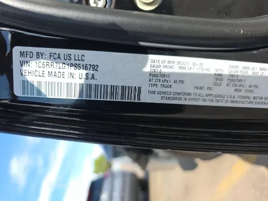 Florida Fine Cars - Used RAM 1500 CLASSIC 2023 MARGATE SLT