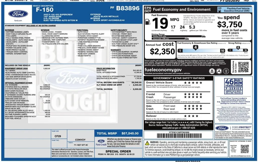Florida Fine Cars - Used FORD F-150 2023 ORLANDO XLT