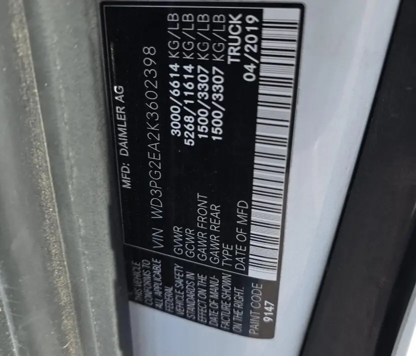Florida Fine Cars - Used MERCEDES-BENZ METRIS 2019 WEST PALM WORKER