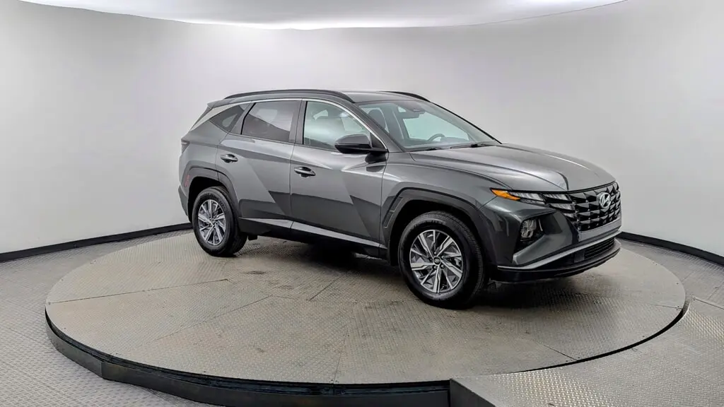Florida Fine Cars - Used HYUNDAI TUCSON HYBRID 2022 MIAMI BLUE