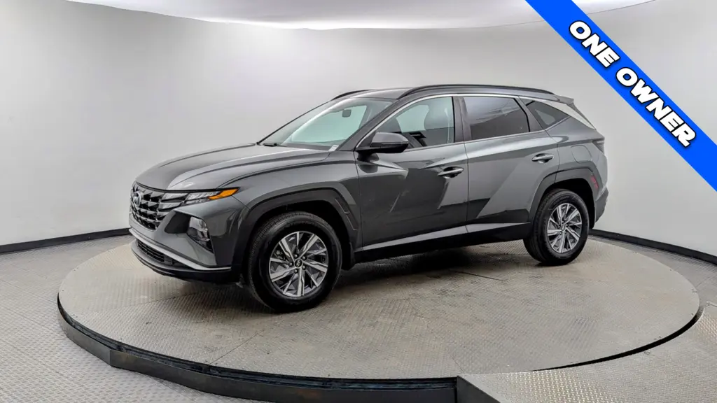 Florida Fine Cars - Used HYUNDAI TUCSON HYBRID 2022 MIAMI BLUE