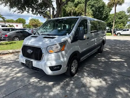 Florida Fine Cars - Used FORD TRANSIT-PASSENGER WAGON 2022 WEST PALM XLT
