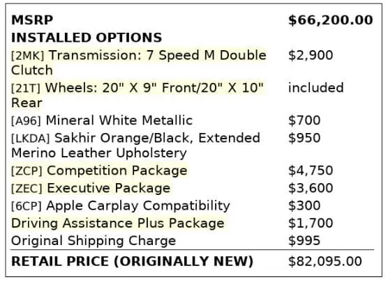 Florida Fine Cars - Used BMW M4 2017 MARGATE COMPETITION