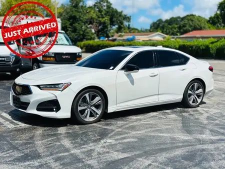 Florida Fine Cars - Used ACURA TLX 2021 MARGATE W/ADVANCE PACKAGE