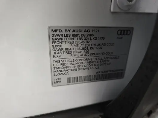 Florida Fine Cars - Used AUDI Q7 2022 MIAMI PREMIUM PLUS