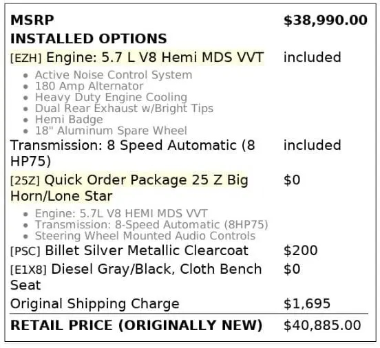 Florida Fine Cars - Used RAM 1500 2019 MIAMI BIG HORN/LONE STAR