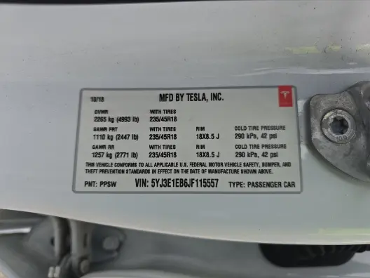 Florida Fine Cars - Used TESLA MODEL 3 2018 WEST PALM LONG RANGE BATTERY