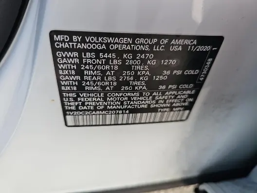Florida Fine Cars - Used VOLKSWAGEN ATLAS CROSS SPORT 2021 WEST PALM 2.0T SE