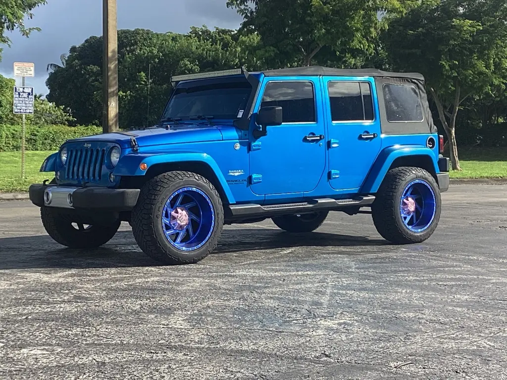 Florida Fine Cars - Used JEEP WRANGLER UNLIMITED 2015 MIAMI SAHARA