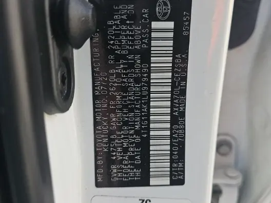 Florida Fine Cars - Used TOYOTA CAMRY 2020 MIAMI SE