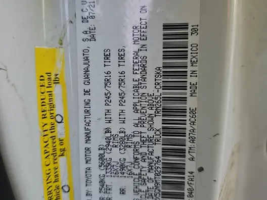 Florida Fine Cars - Used TOYOTA TACOMA 2WD 2021 MARGATE SR