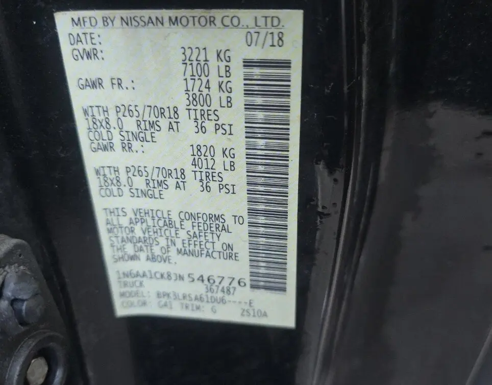 Florida Fine Cars - Used NISSAN TITAN 2018 WEST PALM S