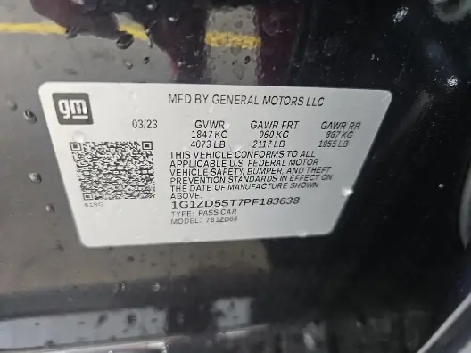 Florida Fine Cars - Used CHEVROLET MALIBU 2023 MARGATE LT