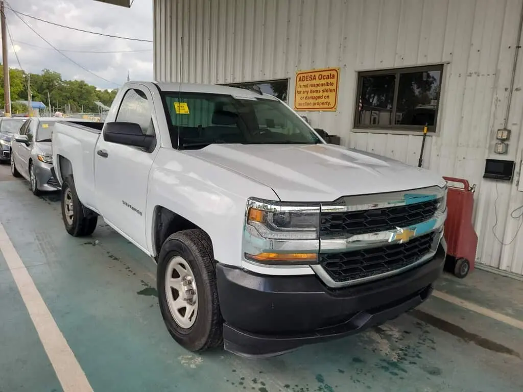 Florida Fine Cars - Used CHEVROLET SILVERADO 1500 2017 WEST PALM WORK TRUCK